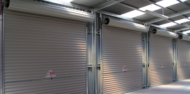 Electric roller garage door fitted to a home near Bury